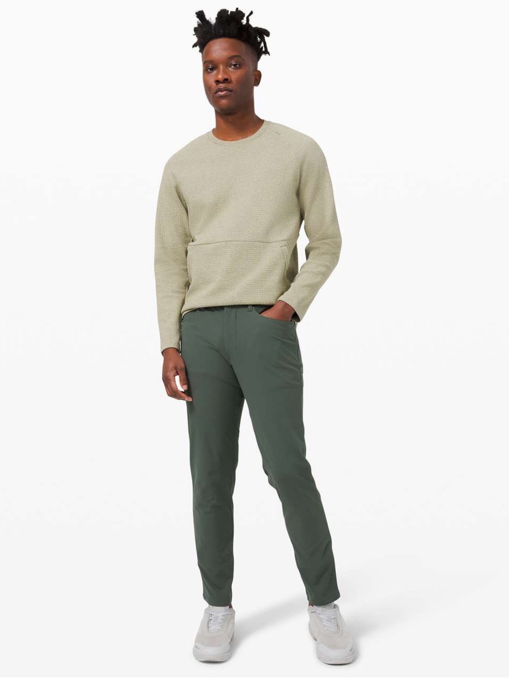 Lululemon ABC Pant men's Slim in Smoked Spruce - Picture 3 of 3